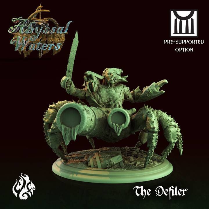 The Defiler - 32mm scale - D&D - pathfinder - tabletop - rpg - fantasy - miniature - crippled God Foundry