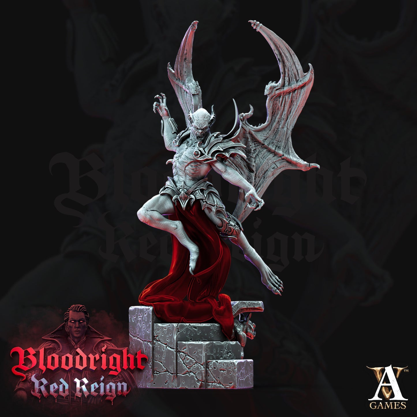 Elder Vampires - Archvillian Games – Bloodrite Red Reign - Fantasy - DnD - RPG - Tabletop - Gaming - miniature