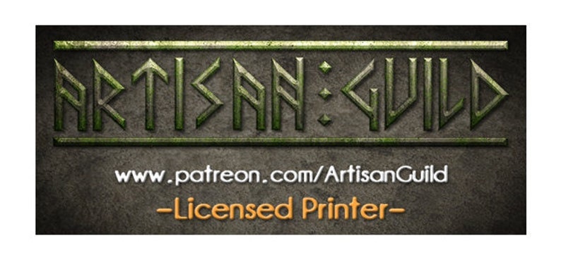 Terrain Columns - Order of the Laybrinth - Artisan Guild - 3d printed - DND - Tabletop rpg - pathfinder - miniatures