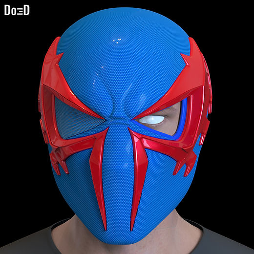 Spider-Man 2099 wearable helmet