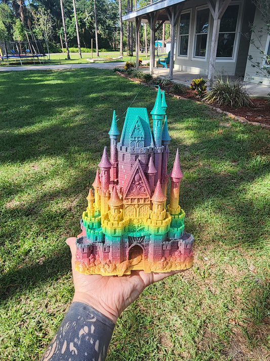 Mimic Castle Dice Tower in PLA: The Perfect Blend of Magic and Functionality!