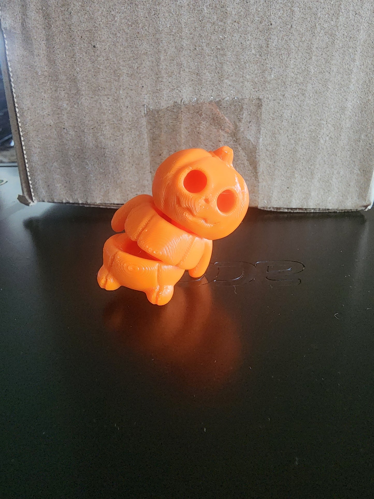 3d printed flexibal mini pumpkin