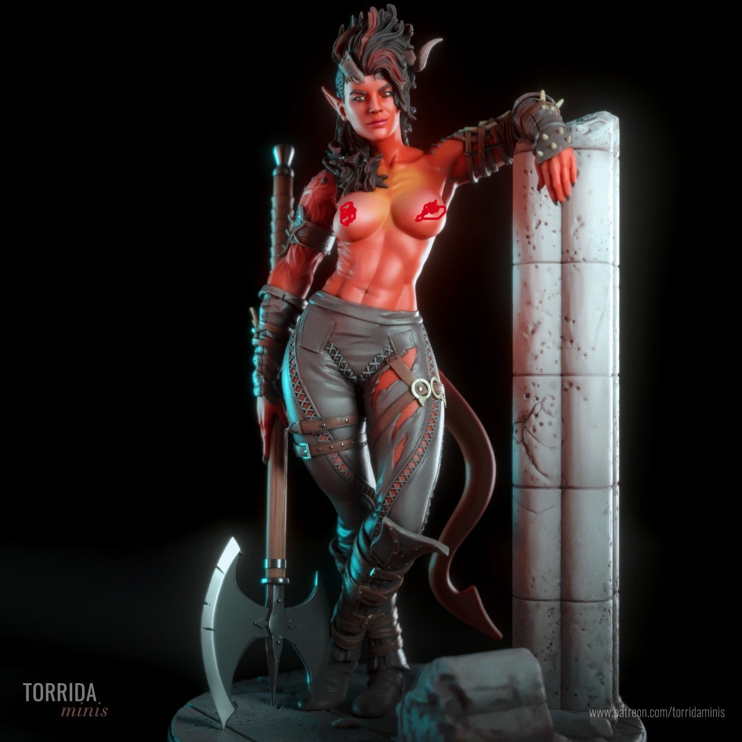 Империя хентай три д Karlach - Baulders Gate 3 - 3D printed - Fan art - Figure - UNPAINTED – 3D  Printing Empire