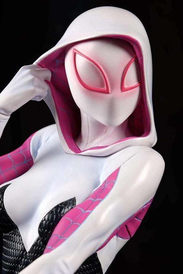 Spider Gwen - 3d Printed - Fan art - figure - unpainted