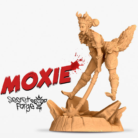 Moxie the Brutal - Secret Forge - Femme Fatales issue #01 - tabletop - rpg - DND - Miniature