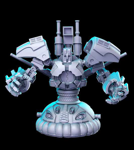 AirBuster - RNE Studio - 3d printed - 32mm - dnd - miniature - unpainted