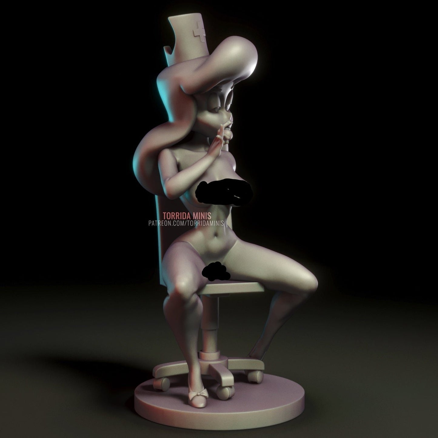 Animaniacs Nurse - sfw - nsfw - sexy - 3d printed statue - unpainted