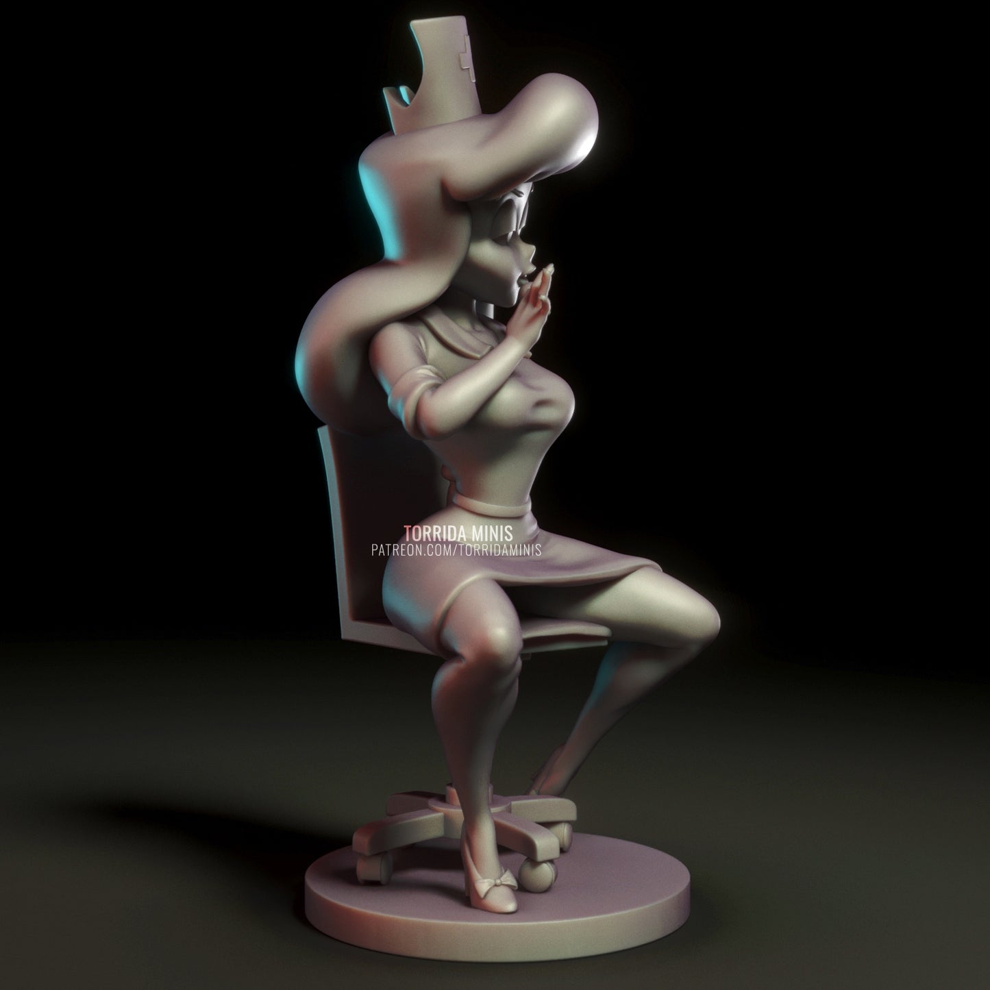 Animaniacs Nurse - sfw - nsfw - sexy - 3d printed statue - unpainted