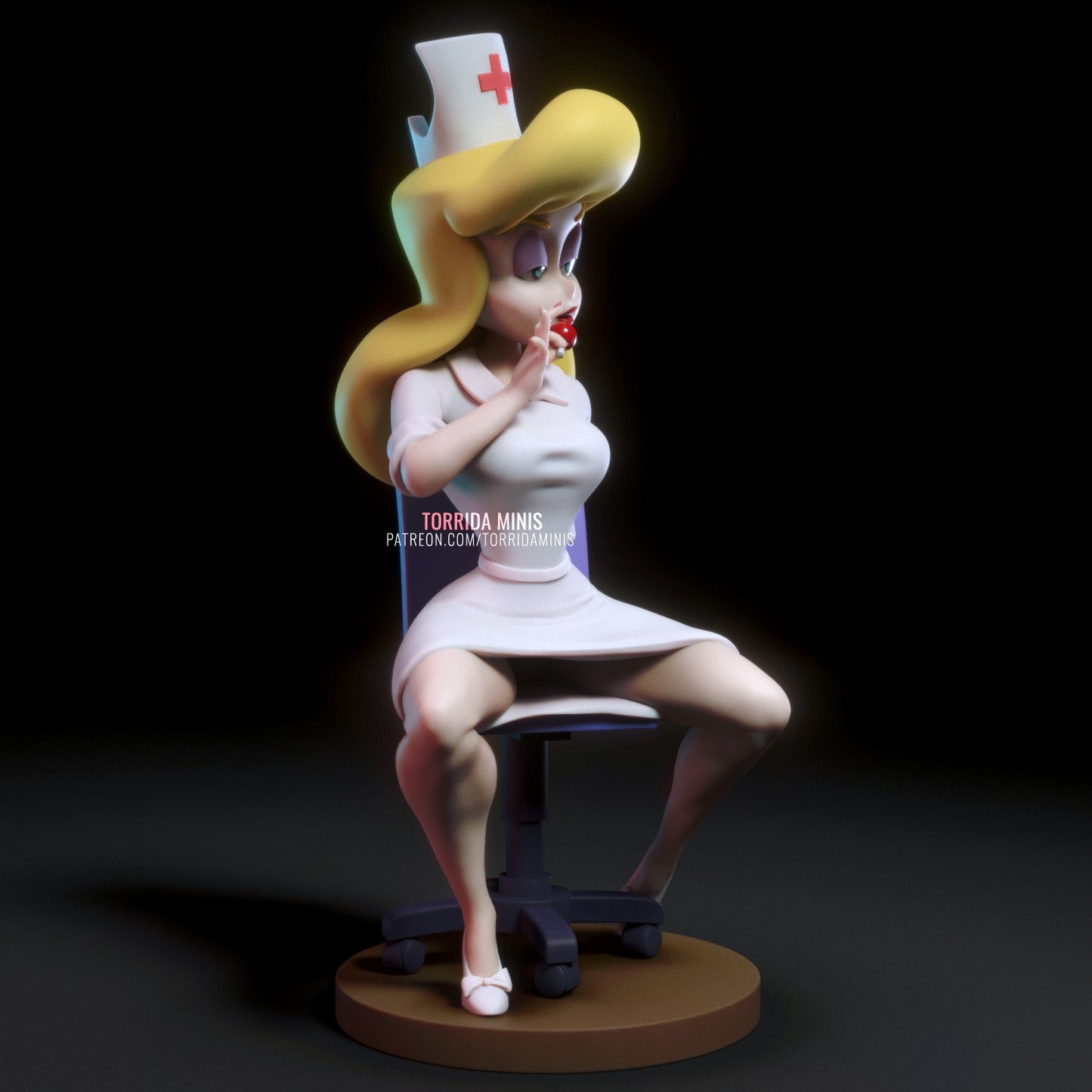 Animaniacs Nurse - sfw - nsfw - sexy - 3d printed statue - unpainted