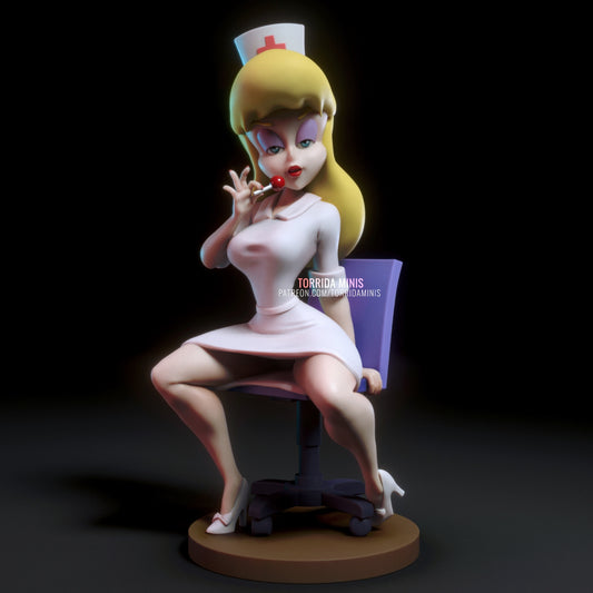 Animaniacs Nurse - sfw - nsfw - sexy - 3d printed statue - unpainted