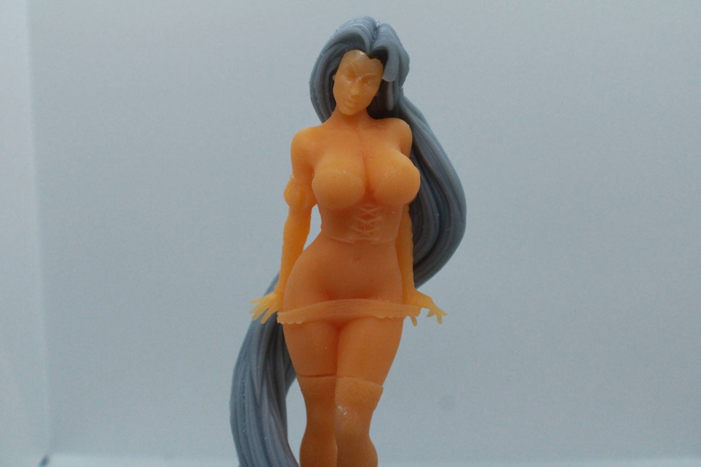 Repunzel - Sexy - fan art - unpainted - 3d printed - figurine