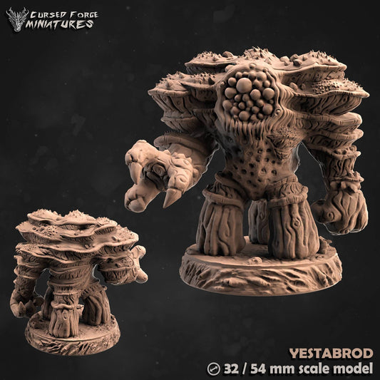 Yestabrod - dnd - pathfinder- tabletop- rgp - 3d printed - miniature - cursed forge