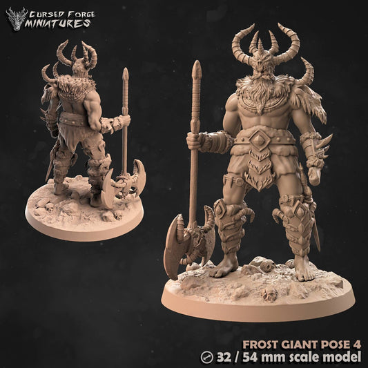 Icewind dale Frost Giant (cursedforge miniatures)