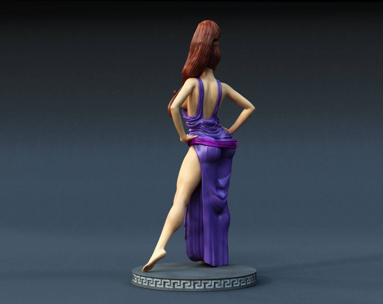 Megara Hercules -Sexy - sfw - nsfw -  fan art - unpainted - 3dprinted - statue - figurine