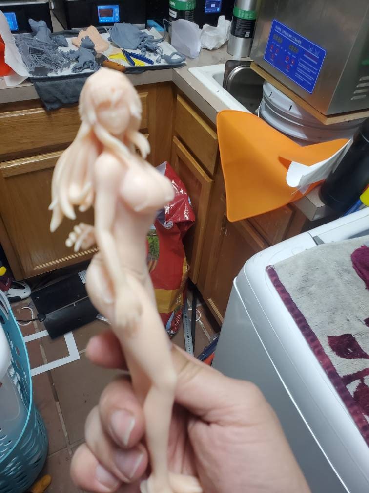 Bleach - Nelliel Tu Odelschwanck -Sexy - surfer - Fan Art - unpainted - 3d printed - Figurine - statue