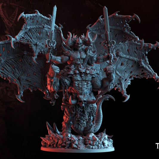 Rage God - Dark Gods - 32mm - D&D - pathfinder - tabletop - rpg - fantasy - miniature