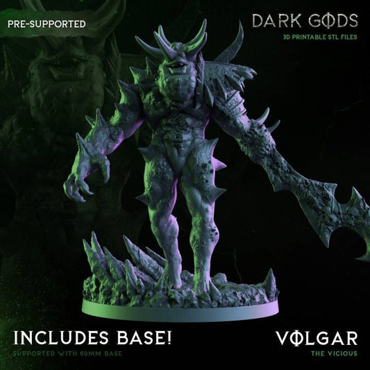 Volgar - Dark Gods - 32mm - D&D - pathfinder - tabletop - rpg - fantasy - miniature