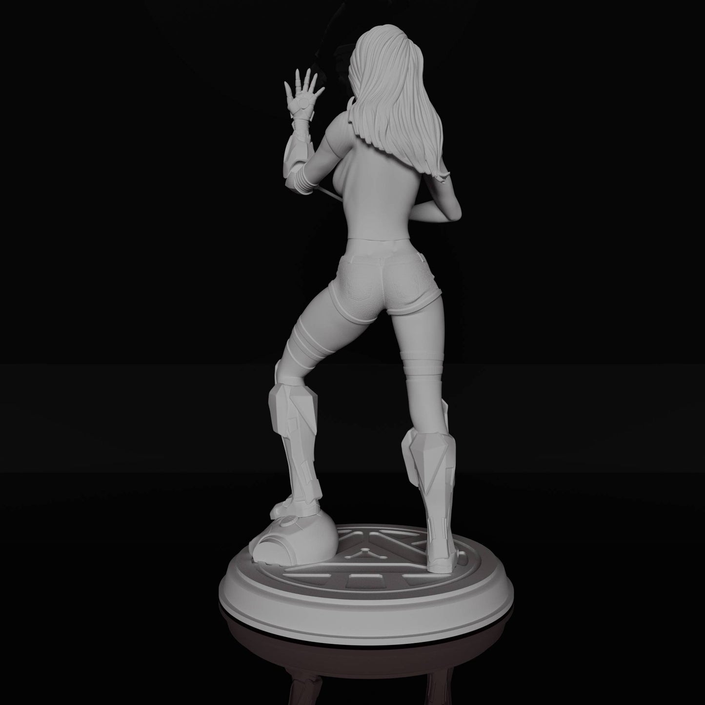 Mary Jane - Iron man - sfw - Nsfw -  unpainted - 3d print - fan art - figure