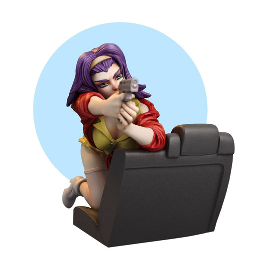 Fey Valentin - cowboy bebop - sfw - nsfw -  fan art - unpainted - 3d printed - figure