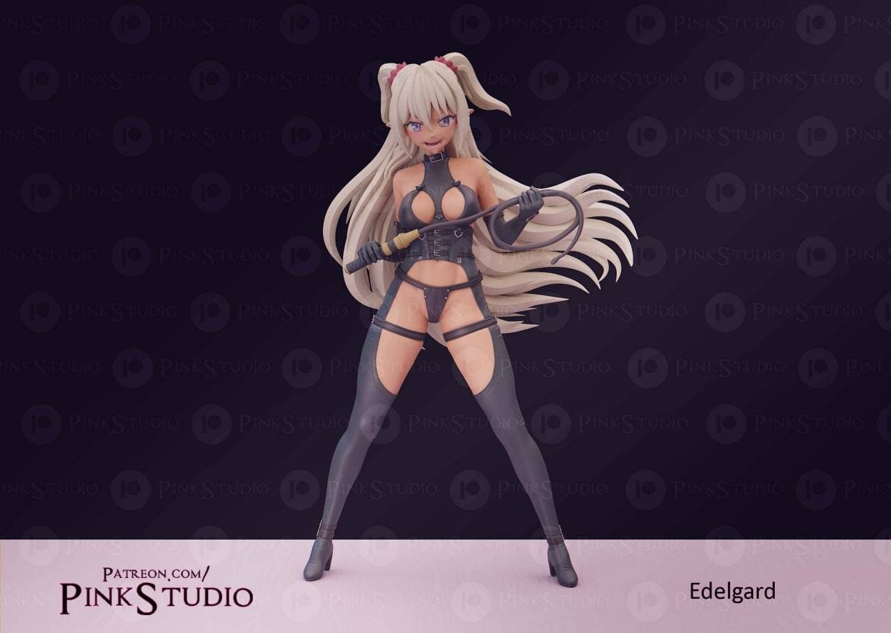 Edelgard - SFW - NSFW - Anime - pink ‐ studio - UNPAINTED - 3d printed - Fan art - figurine