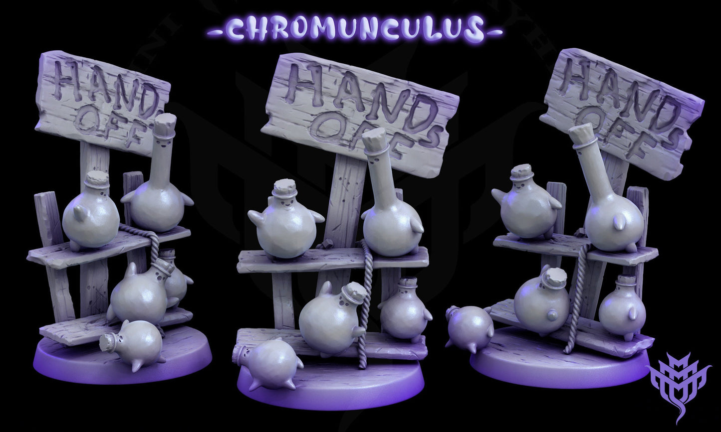 Adorable Nightmares - chromunculus - 32mm scale - D&D - Tabletop - RPG - Fantasy - Miniature - MiniMonsterMayhem