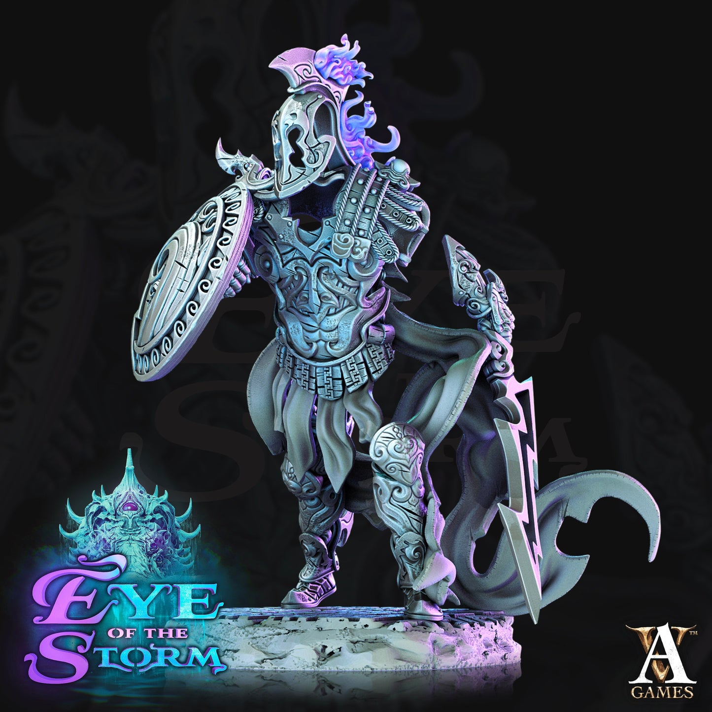 Ironstorm Sentinels - ArchVillain Games - Eye Of The Storm - 32mm scale - Tabletop - Fantasy - RPG - Pathfinder - Miniature