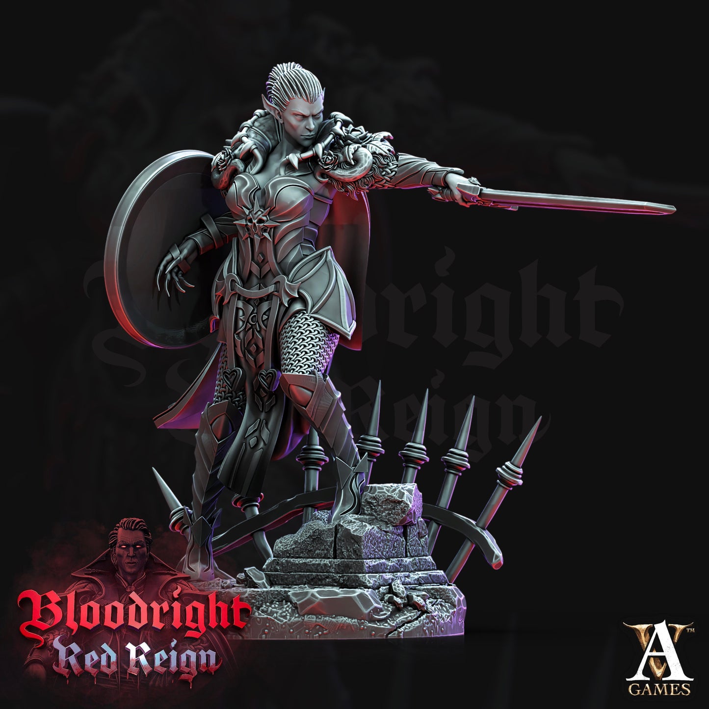 Daughters of Lilith - Archvillian Games – Bloodrite Red Reign - Fantasy - DnD - RPG - Tabletop - Gaming - miniature