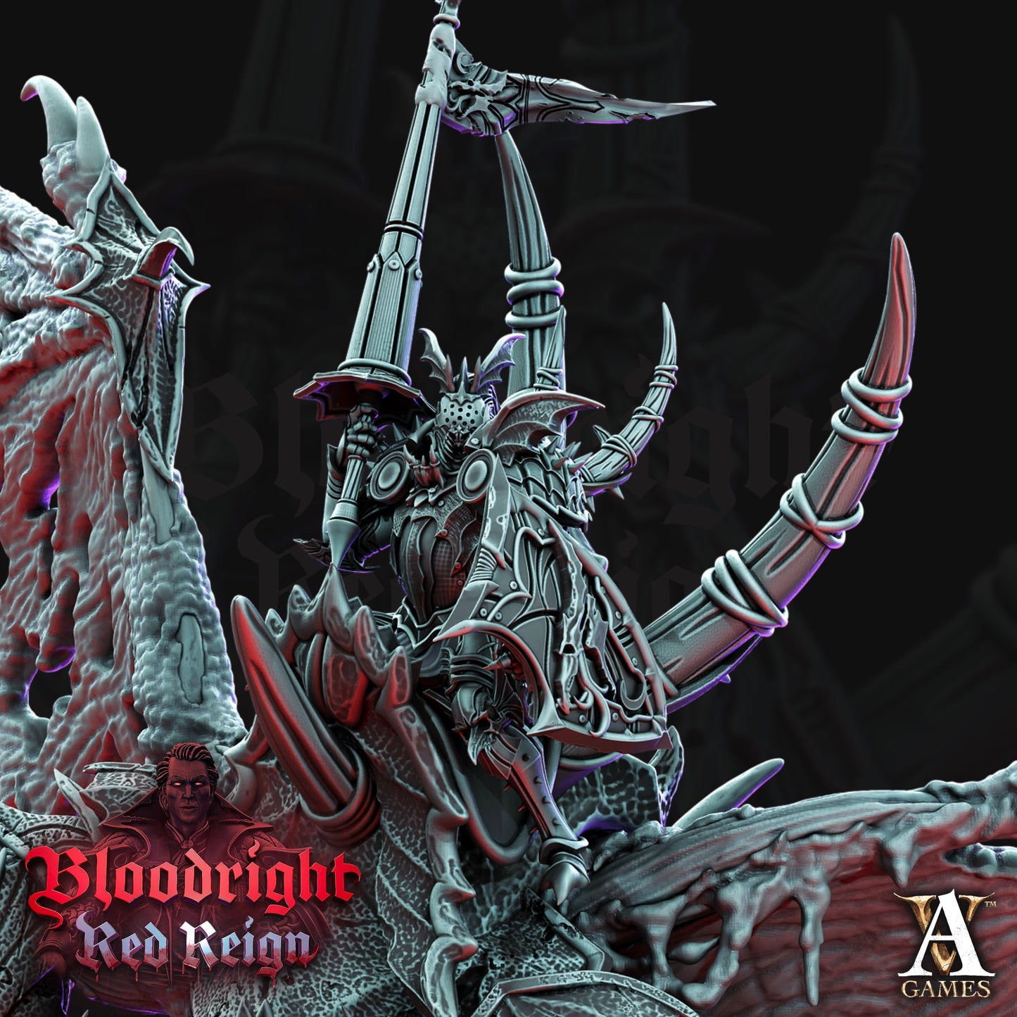 Dreadwing - Archvillian Games – Bloodrite Red Reign - Fantasy - DnD - RPG - Tabletop - Gaming - miniature - unpainted