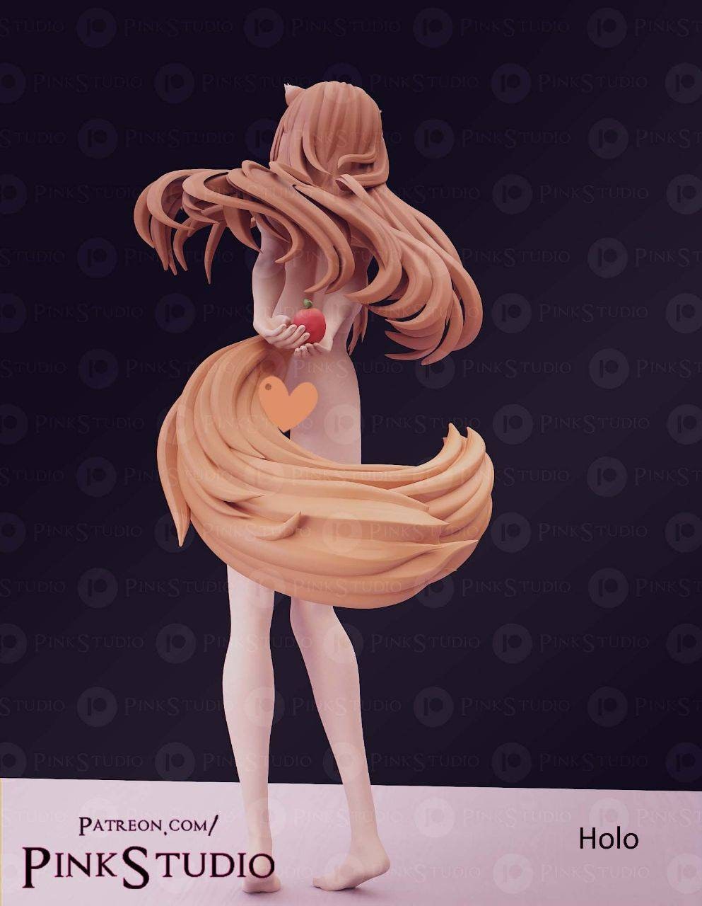 Holo - spice and wolf  3d print - UNPAINTED - Cute - sexy -  nsfw