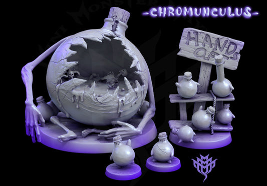 Adorable Nightmares - chromunculus - 32mm scale - D&D - Tabletop - RPG - Fantasy - Miniature - MiniMonsterMayhem