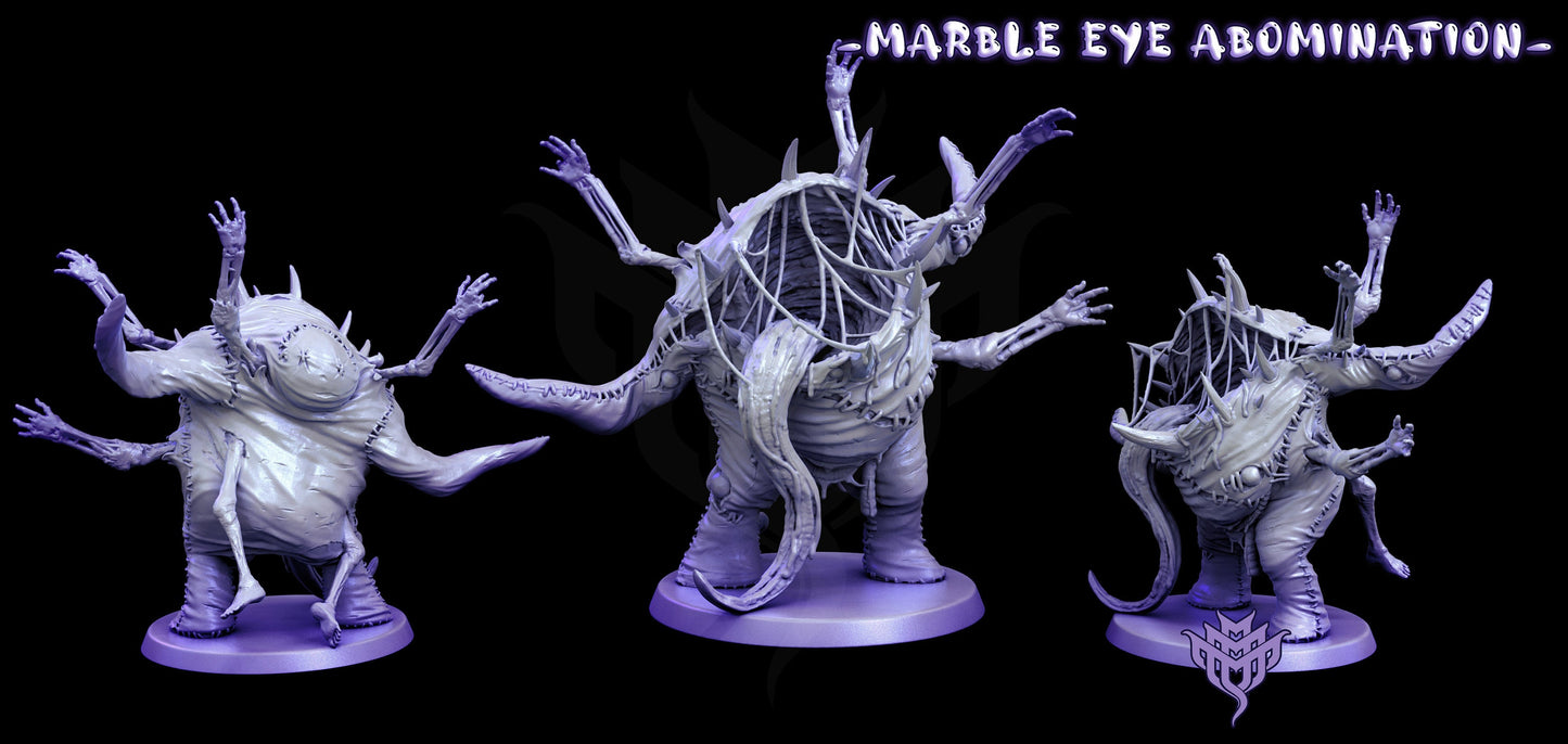 AdorableNightmares - Marble eyes - 32mm - scale - fantasy - tabletop - rpg - miniatures - MiniMonsterMayhem