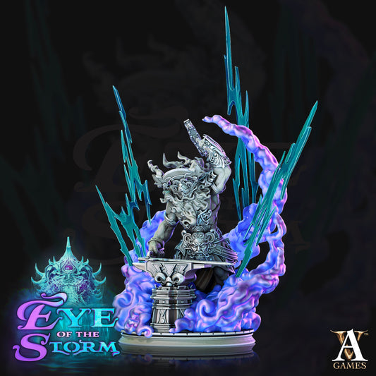 Argonatheus - Storm Giant Smith - Archvillain Games - Eye Of The Storm - 32mm - Scale - Fantasy - Tabletop - RPG - DND - Miniature