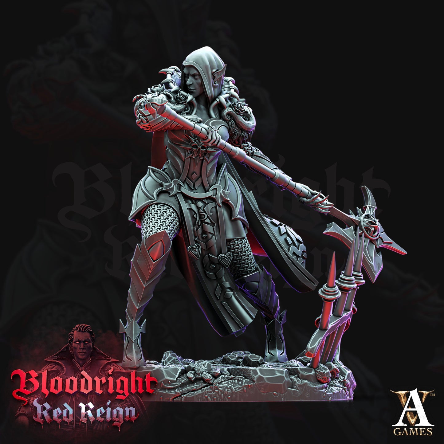 Daughters of Lilith - Archvillian Games – Bloodrite Red Reign - Fantasy - DnD - RPG - Tabletop - Gaming - miniature