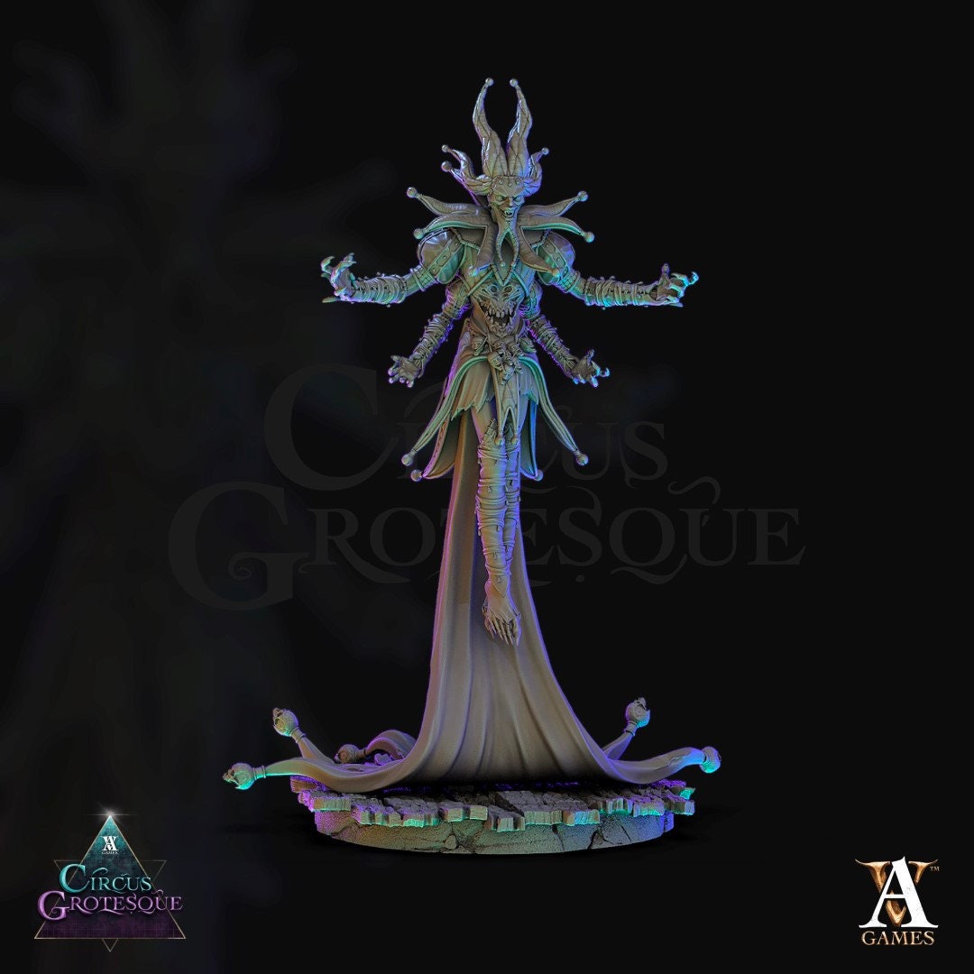 The Grinning God - Archvillian Games – The Circus Grotesque - Fantasy - DnD - RPG - Tabletop - Gaming - miniature