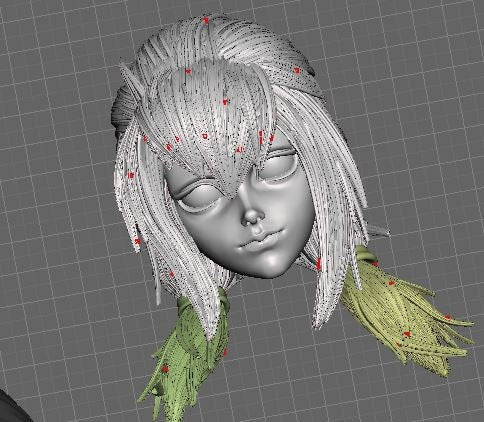 Asui - my hero academia - SFW - NSFW - Unpainted - 3d printed model - fan art