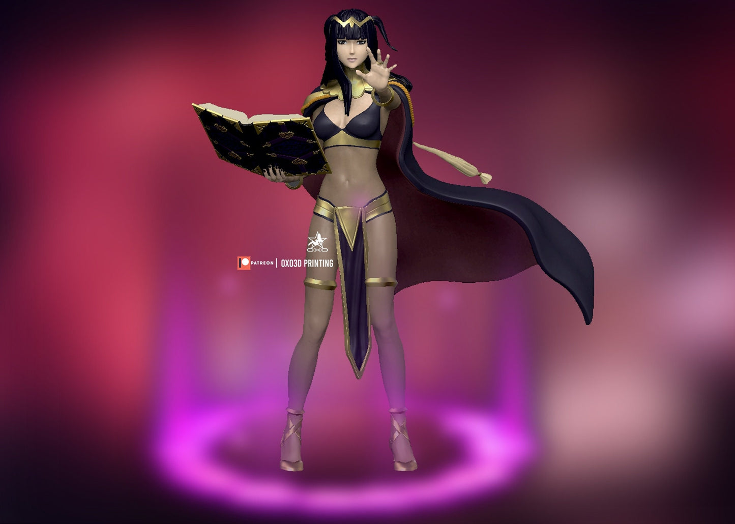 Tharja - Fire Emblem - SFW - NSFW - UNPAINTED - 3d printed model - fan art