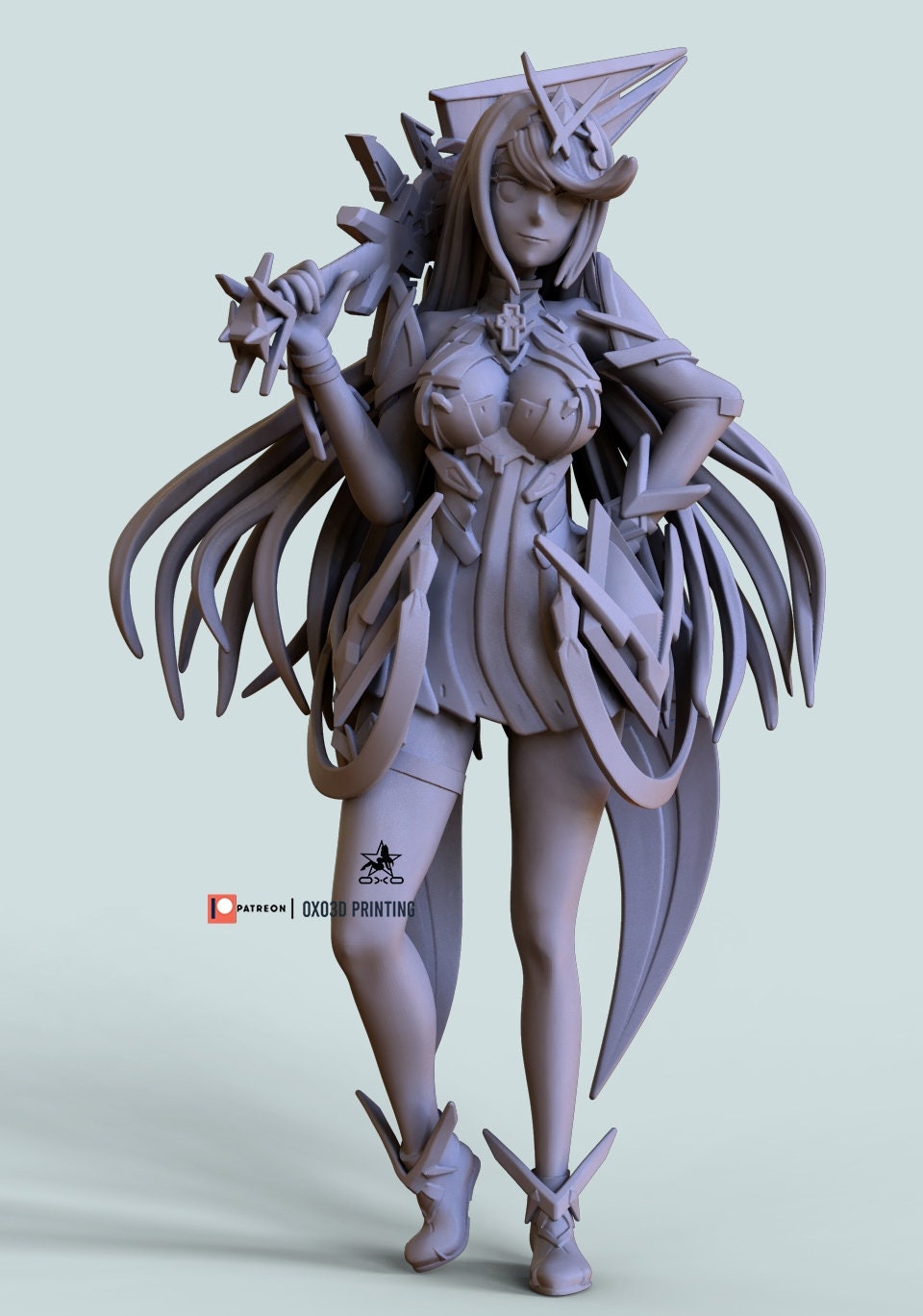 Mythra - Xenoblade Chronicles - sfw - nsfw - unpainted - 3d printed model - fan art