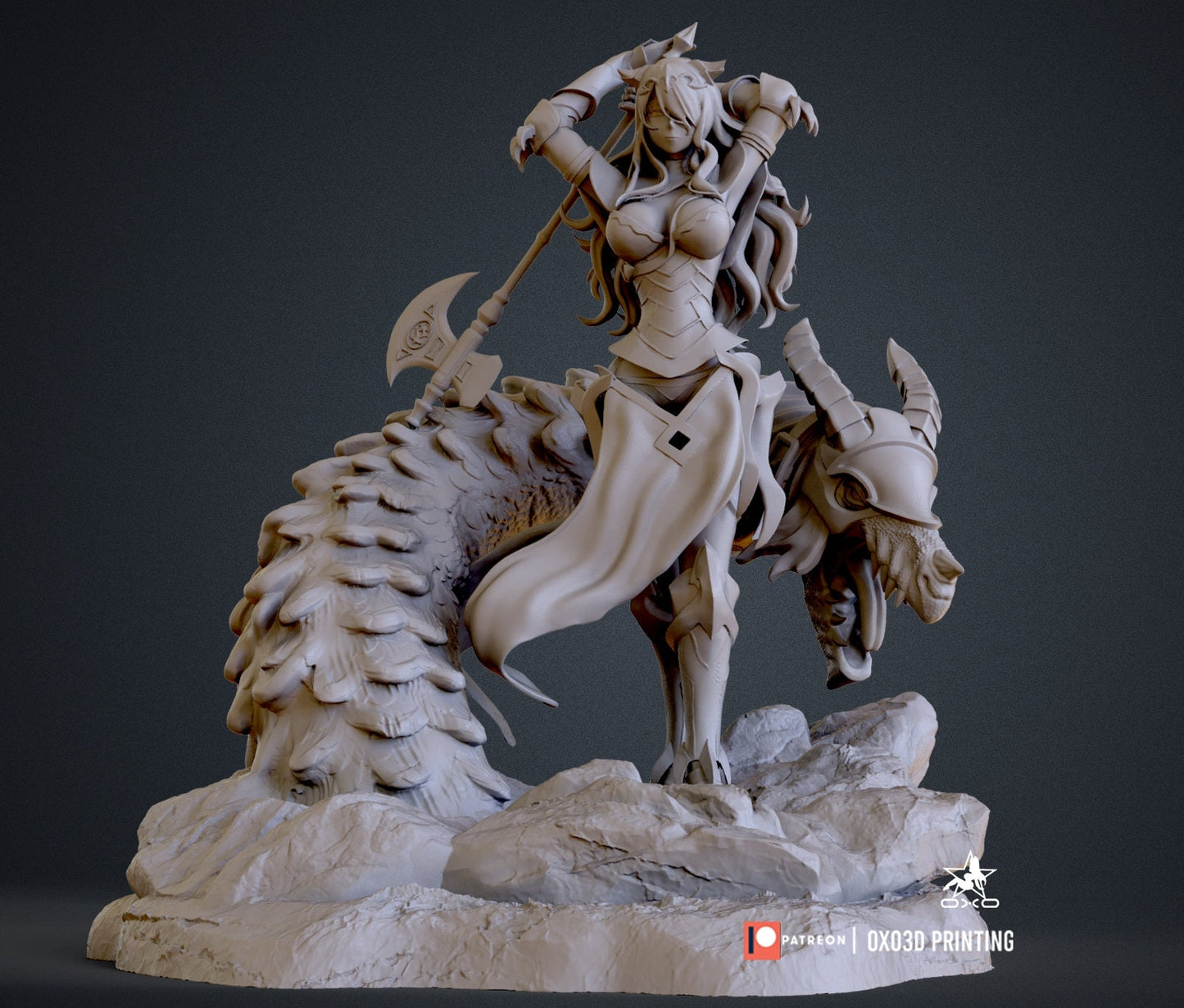 Camilla - Fire Emblem - SFW - NSFW - UNPAINTED - 3d printed model - fan art