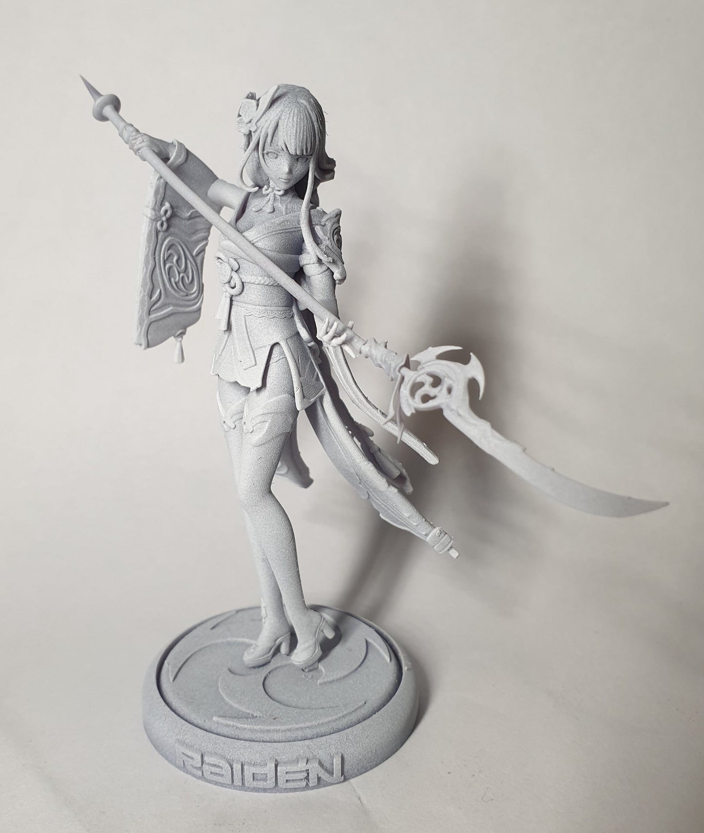 Raiden Shogun - Genshin Impact - sfw - nsfw - unpainted - 3d printed model - fan art