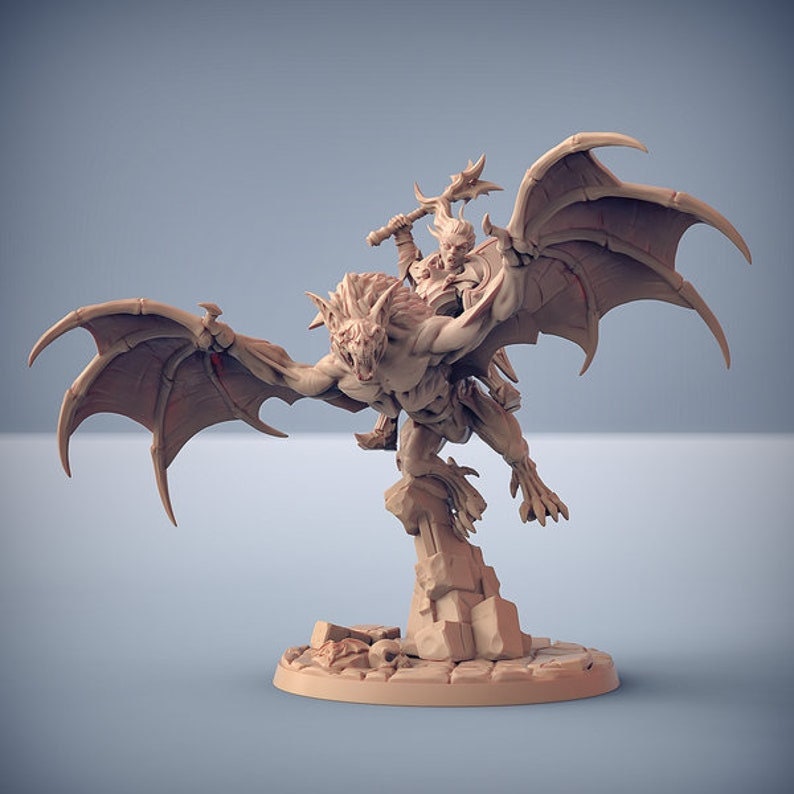 Bloodfiend riders - The BloodHunt - Artisan Guild - 3d printed - D&D - pathfinder - fantasy - Tabletop - RPG - Miniature