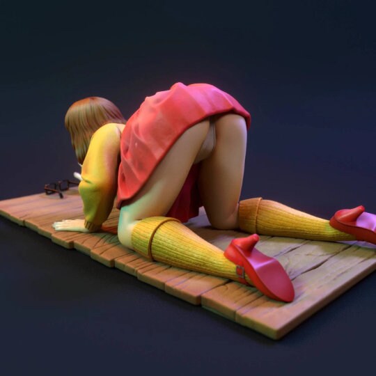 Velma Dinkley - sfw - Nsfw -  fan art - unpainted - 3d printed - figure