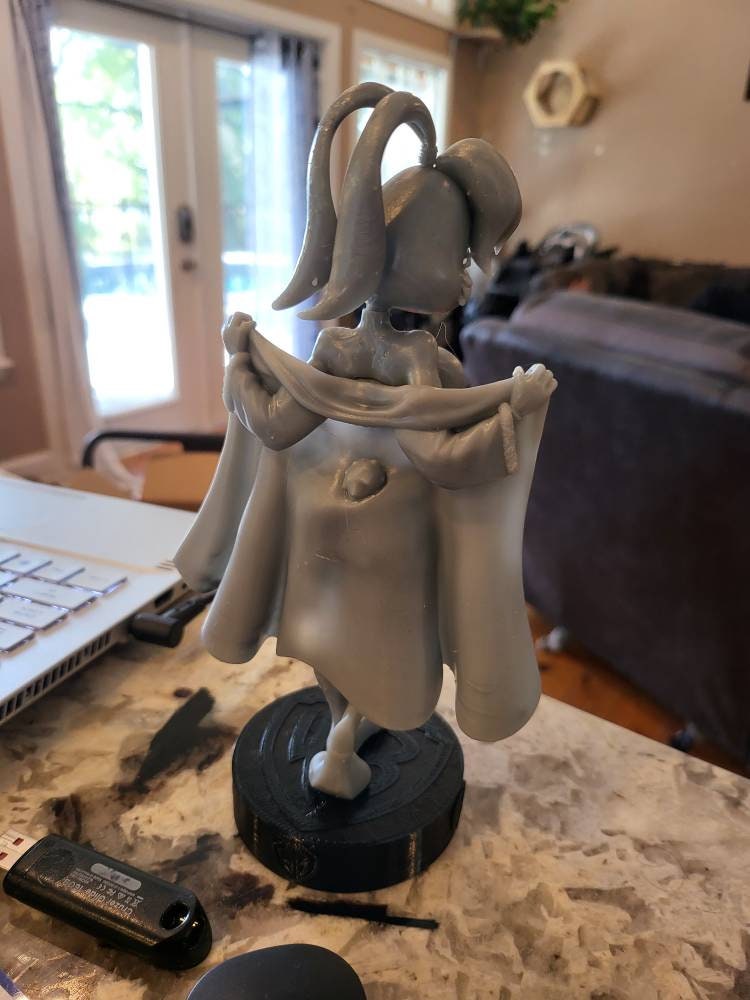 Lola Bunny - bugs - Sexy - sfw - nsfw - unpainted - 3d printed model - fan art