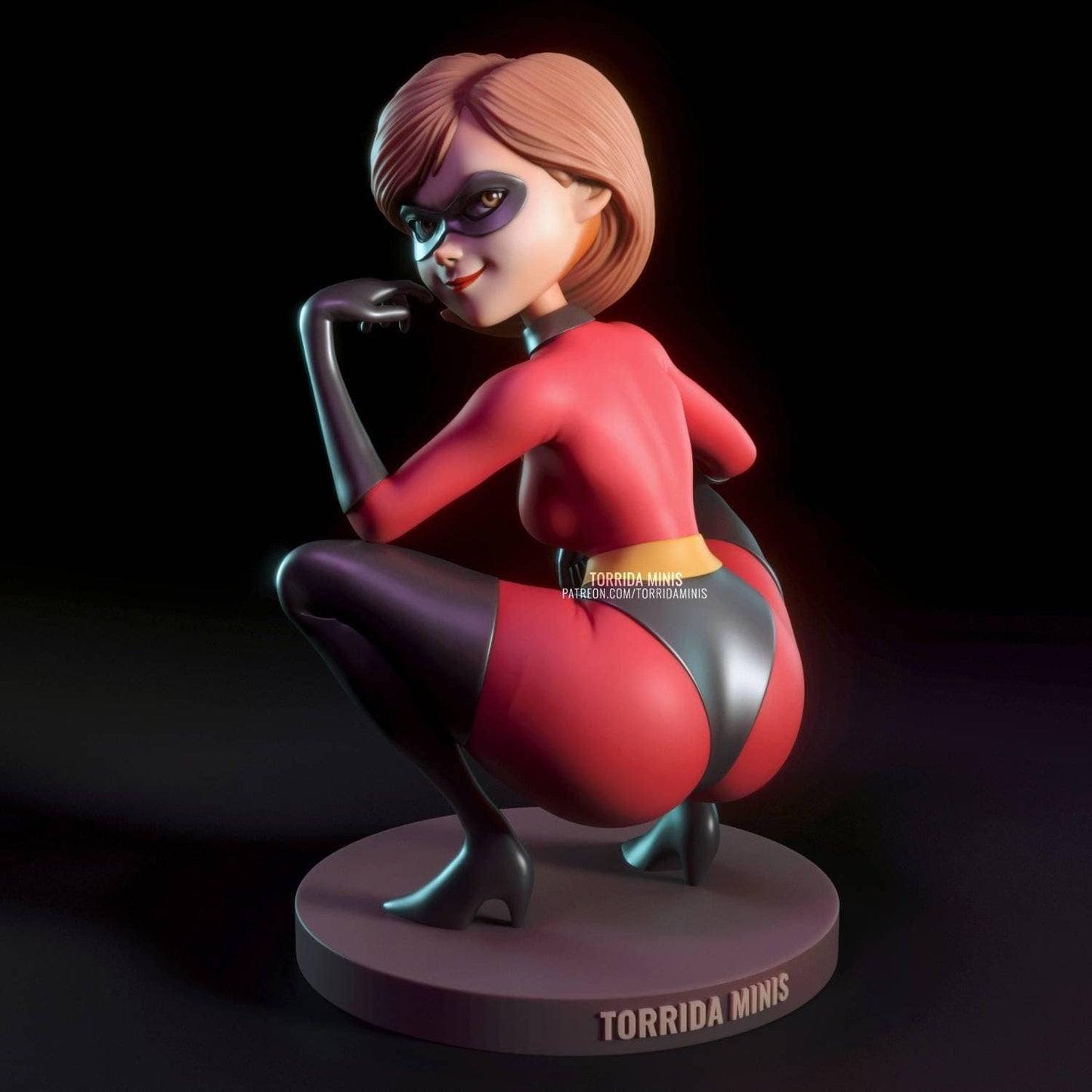 Elasti girl - sfw - NSFW - unpainted - 3d printed - fan art - figurine